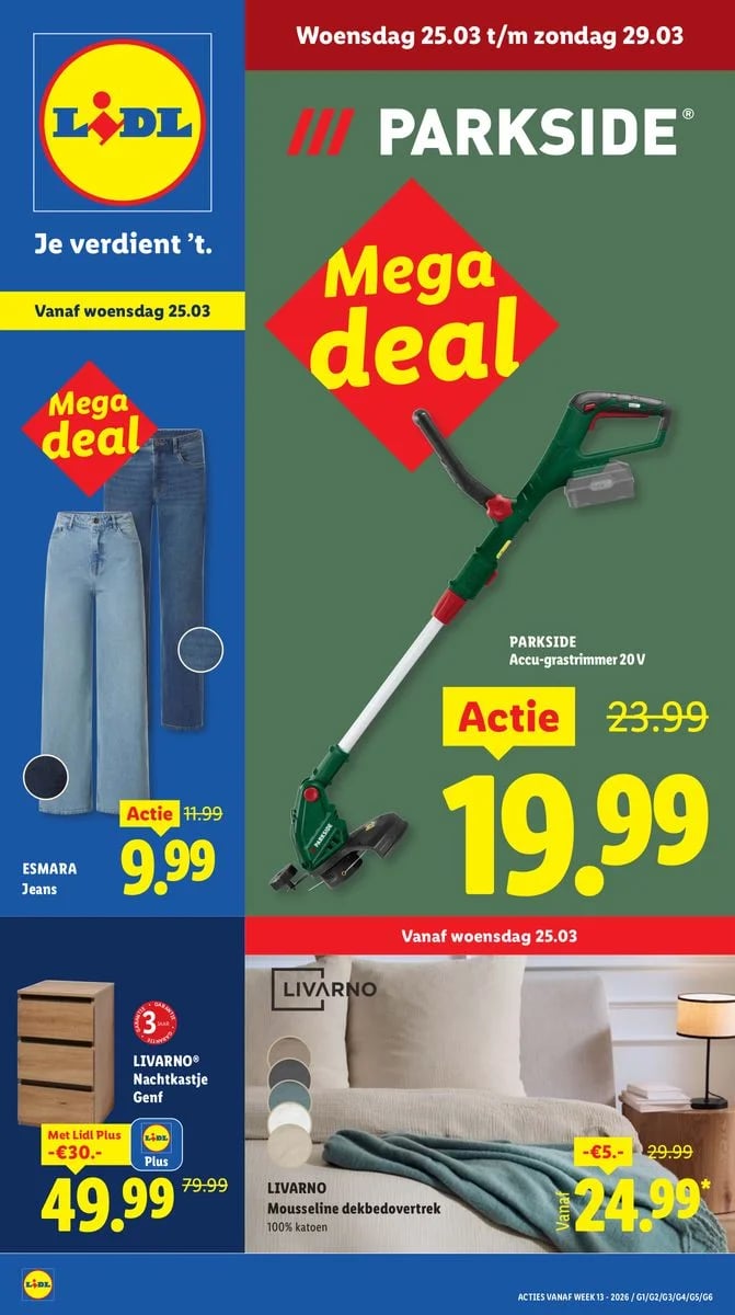 Lidl folder – pagina 1