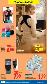 Sensiplast Bandages met gelpad aanbieding bij Lidl – geldig van 26.01.2026 t/m 01.02.2026