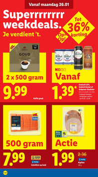 Kipfilet aanbieding bij Lidl – geldig van 26.01.2026 t/m 01.02.2026