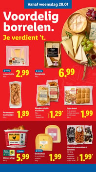 Tapas brood aanbieding bij Lidl – geldig van 26.01.2026 t/m 01.02.2026