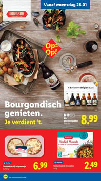 Gemarineerde mosselen aanbieding bij Lidl – geldig van 26.01.2026 t/m 01.02.2026