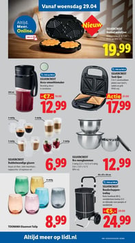 SILVERCREST Tosti-ijzer aanbieding bij Lidl – geldig van 27.04.2026 t/m 03.05.2026