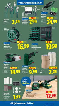 PARKSIDE Kabelhaspel aanbieding bij Lidl – geldig van 27.04.2026 t/m 03.05.2026