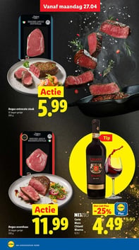 Angus ossenhaas aanbieding bij Lidl – geldig van 27.04.2026 t/m 03.05.2026
