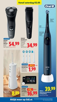 PHILIPS Scheerapparaat aanbieding bij Lidl – geldig van 27.04.2026 t/m 03.05.2026