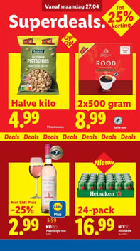 Koffie rood aanbieding bij Lidl – geldig van 27.04.2026 t/m 03.05.2026