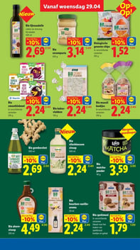 Bio gembershot aanbieding bij Lidl – geldig van 27.04.2026 t/m 03.05.2026