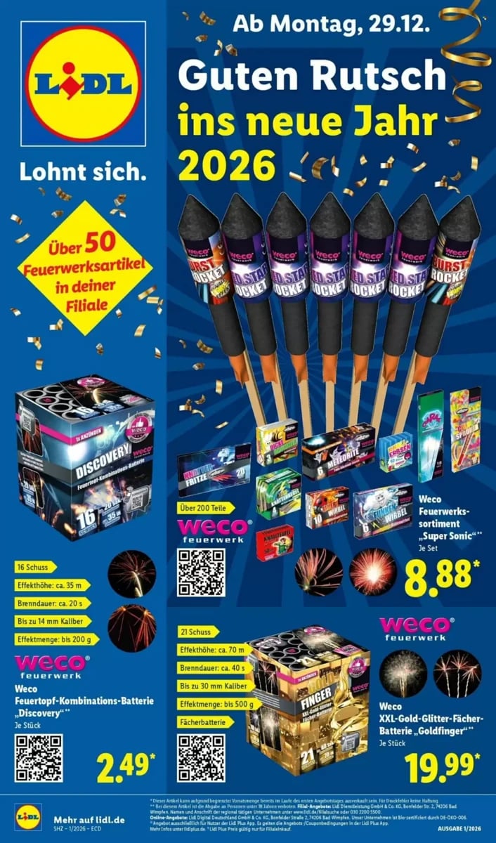 Lidl folder – pagina 1