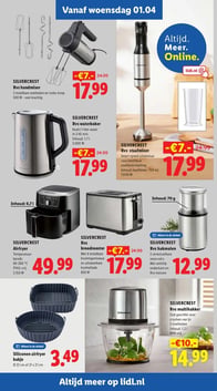 SILVERCREST Rvs hakmolen aanbieding bij Lidl – geldig van 30.03.2026 t/m 05.04.2026