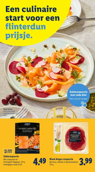 Black Angus carpaccio aanbieding bij Lidl – geldig van 30.03.2026 t/m 05.04.2026
