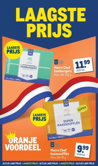 Metro Chef hamburgers aanbieding bij Makro – geldig van 08.04.2026 t/m 05.05.2026