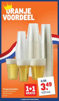 Proppy bierbeker aanbieding bij Makro – geldig van 08.04.2026 t/m 05.05.2026