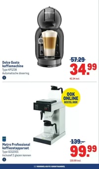 Metro Professional koffiezetapparaat aanbieding bij Makro – geldig van 08.04.2026 t/m 21.04.2026