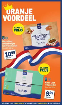 Metro Chef ambachtelijke rundvleeskroket Doos 18x 100 g aanbieding bij Makro – geldig van 08.04.2026 t/m 05.05.2026