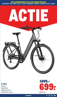 E-bike aanbieding bij Makro – geldig van 08.04.2026 t/m 21.04.2026