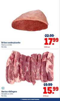 Britse runderpicanha aanbieding bij Makro – geldig van 10.03.2026 t/m 16.03.2026
