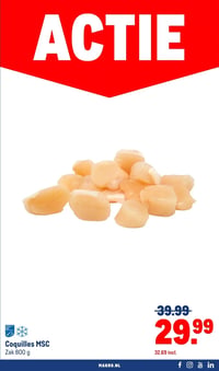 Coquilles MSC aanbieding bij Makro – geldig van 10.03.2026 t/m 16.03.2026