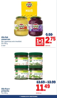 Alle Knorr primerba aanbieding bij Makro – geldig van 11.02.2026 t/m 24.02.2026