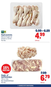 Kipdij- of kipfiletblokjes aanbieding bij Makro – geldig van 11.02.2026 t/m 24.02.2026