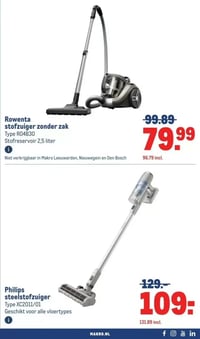 Philips steelstofzuiger aanbieding bij Makro – geldig van 11.02.2026 t/m 24.02.2026