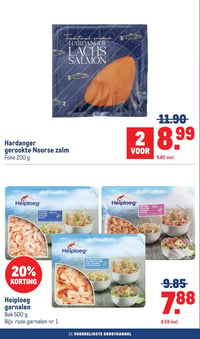 Hardanger gerookte Noorse zalm aanbieding bij Makro – geldig van 11.02.2026 t/m 24.02.2026