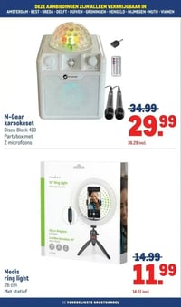 N-Gear karaokeset aanbieding bij Makro – geldig van 11.02.2026 t/m 24.02.2026
