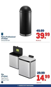 Eko afvalbak aanbieding bij Makro – geldig van 11.02.2026 t/m 24.02.2026
