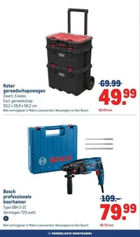 Bosch professionele boorhamer aanbieding bij Makro – geldig van 11.02.2026 t/m 24.02.2026