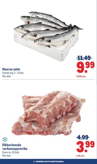 Noorse zalm aanbieding bij Makro – geldig van 11.02.2026 t/m 24.02.2026
