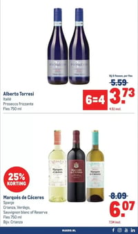 Marqués de Cáceres aanbieding bij Makro – geldig van 11.03.2026 t/m 24.03.2026