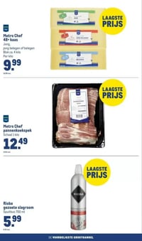 Metro Chef pannenkoekspek aanbieding bij Makro – geldig van 11.03.2026 t/m 24.03.2026