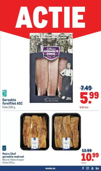 Metro Chef gerookte makreel aanbieding bij Makro – geldig van 11.03.2026 t/m 24.03.2026