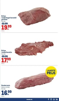 Britse runderbavette aanbieding bij Makro – geldig van 11.03.2026 t/m 24.03.2026