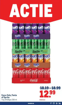 Coca-Cola, Fanta of Sprite aanbieding bij Makro – geldig van 11.03.2026 t/m 24.03.2026