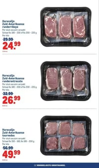 Horecalijn Zuid-Amerikaanse runderentrecote aanbieding bij Makro – geldig van 11.03.2026 t/m 24.03.2026
