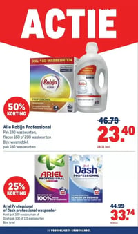 Alle Robijn Professional aanbieding bij Makro – geldig van 11.03.2026 t/m 24.03.2026