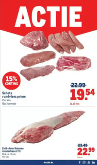 Schots rundvlees prime aanbieding bij Makro – geldig van 11.03.2026 t/m 24.03.2026