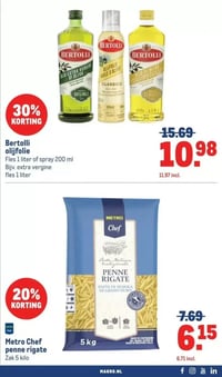 Bertolli olijfolie aanbieding bij Makro – geldig van 11.03.2026 t/m 24.03.2026