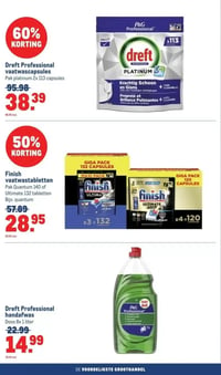 Dreft Professional vaatwascapsules aanbieding bij Makro – geldig van 11.03.2026 t/m 24.03.2026