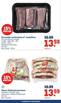 Nieuw-Zeelands lamsvlees aanbieding bij Makro – geldig van 14.01.2026 t/m 27.01.2026