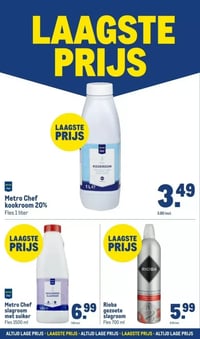 Metro Chef kookroom 20% aanbieding bij Makro – geldig van 14.01.2026 t/m 31.12.2026