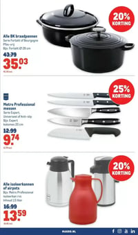 Metro Professional messen aanbieding bij Makro – geldig van 14.01.2026 t/m 27.01.2026