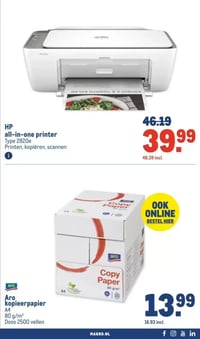 Aro kopieerpapier aanbieding bij Makro – geldig van 14.01.2026 t/m 27.01.2026