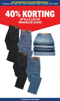 Lee en Wrangler jeans aanbieding bij Makro – geldig van 14.01.2026 t/m 27.01.2026