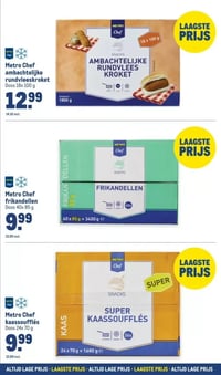 Metro Chef ambachtelijke rundvleeskroket aanbieding bij Makro – geldig van 14.01.2026 t/m 27.01.2026
