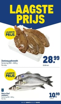 Metro Chef zeebaars aanbieding bij Makro – geldig van 14.01.2026 t/m 31.12.2026