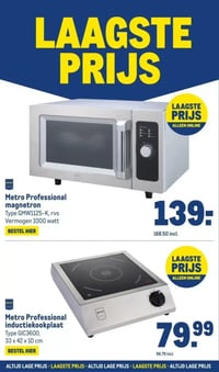 Metro Professional magnetron aanbieding bij Makro – geldig van 14.01.2026 t/m 31.12.2026