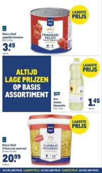 Aro zonnebloemolie aanbieding bij Makro – geldig van 14.01.2026 t/m 27.01.2026