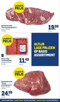 Runderbavette Tierno graangevoerd aanbieding bij Makro – geldig van 14.01.2026 t/m 31.12.2026