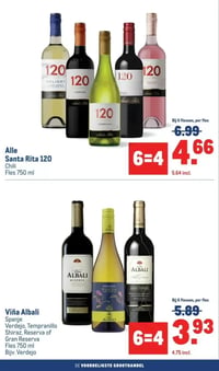 Santa Rita 120 aanbieding bij Makro – geldig van 14.01.2026 t/m 27.01.2026